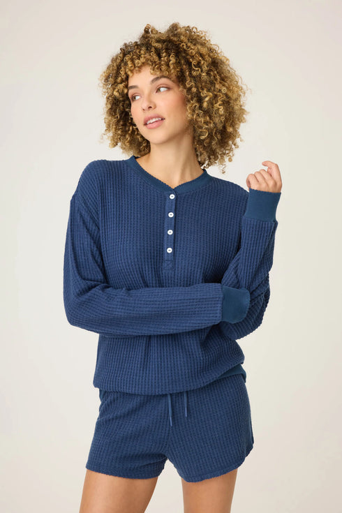 Pj Salvage Morning Waffles Long Sleeve